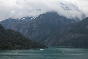 Beautiful picture of a fjord in Alaska